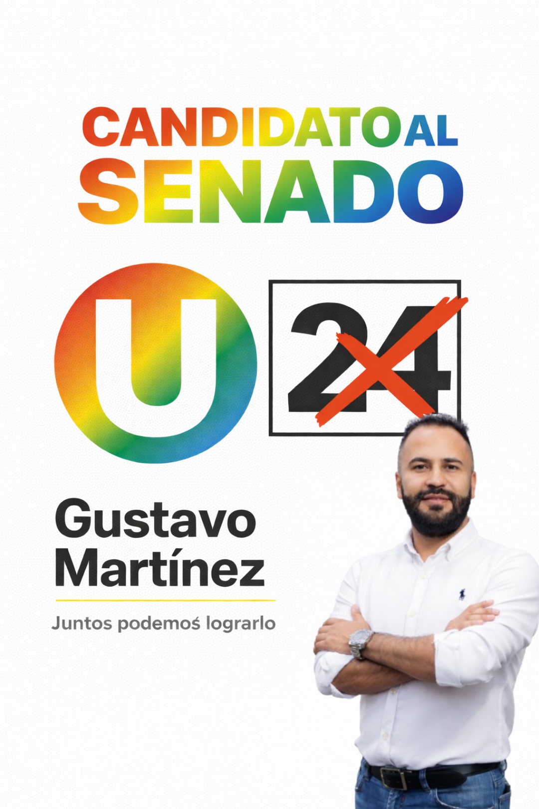 Candidato al Senado - Gustavo Martínez